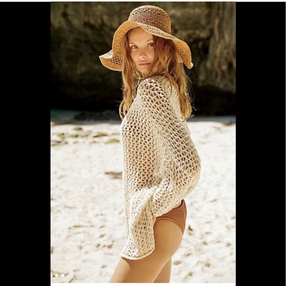 Free People knit cardigan sweater